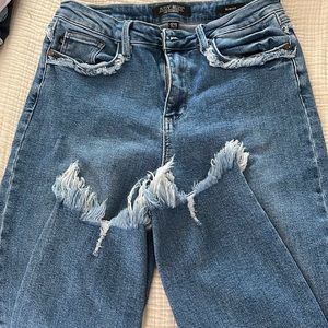 Two pairs of July blue jeans. Size 9/29